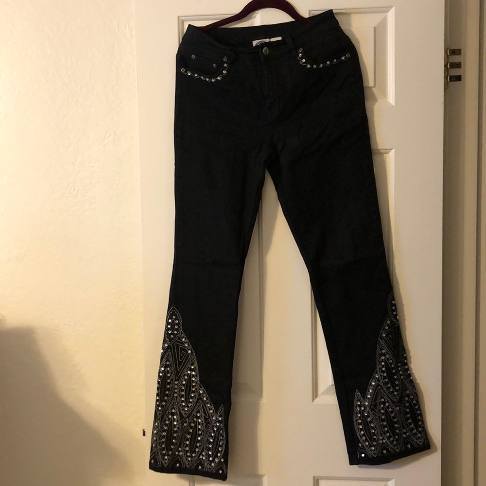 Diane Gilman black jeans